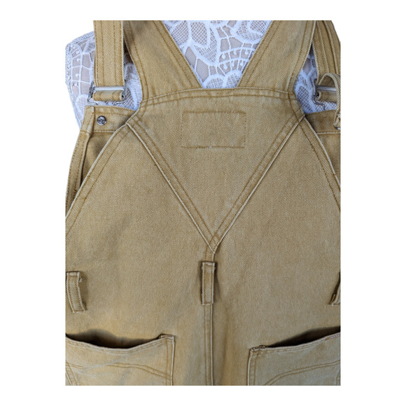 NWT Vintage Jordache Gold Overalls L - Picture 7 of 8